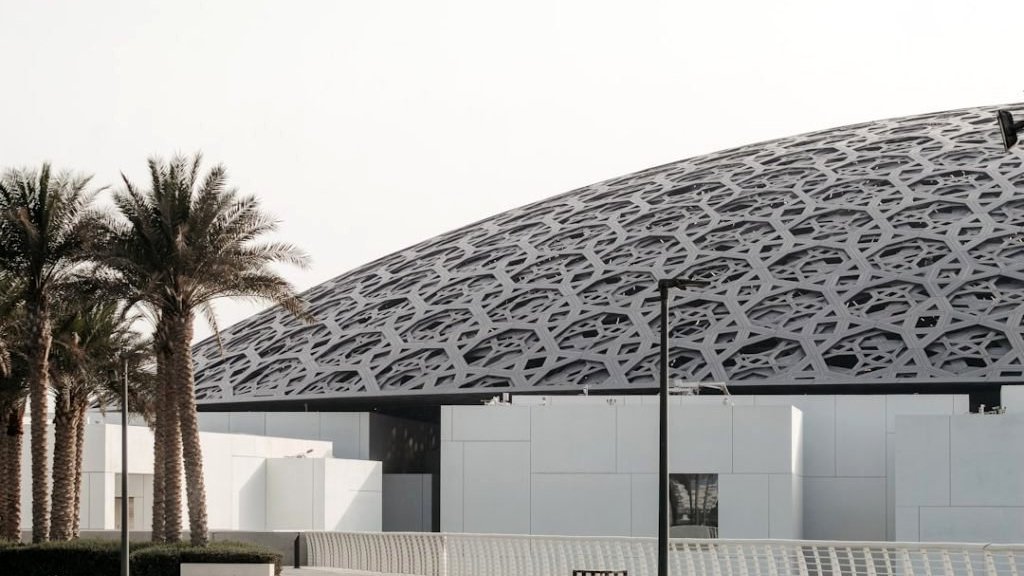 Le musée du Louvre de Abu Dhabi