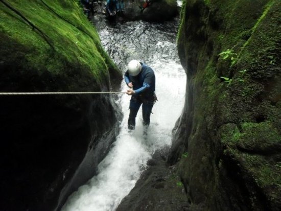 Canyoning à la Guadeloupe