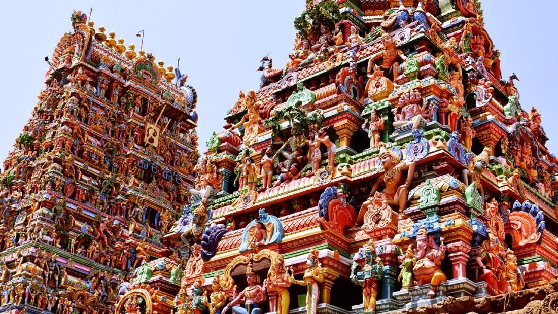 Le temple de Kapaleeshwarar à Madras