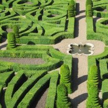Chateau de la Loire jardin