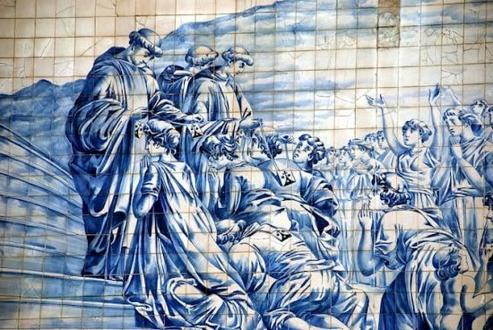 Les azulejos à Porto