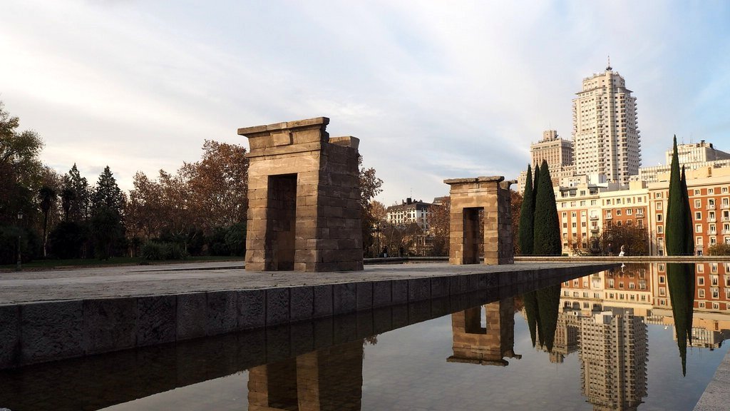 Le Templo de Debod à Madrid