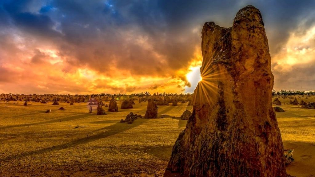 Désert des Pinnacles en Australie