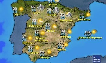 La météo en Espagne