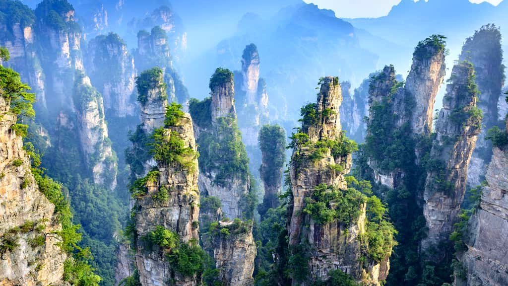 Les Monts Tianzi