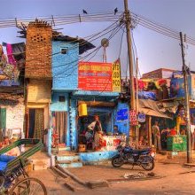 Old Delhi à Rickshaw