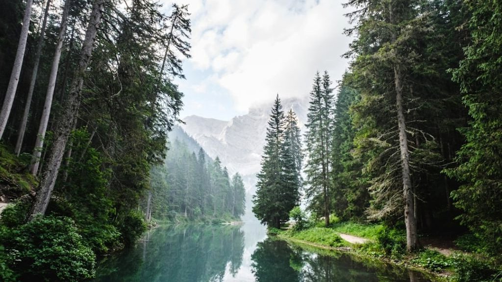 Le lac à pois de Colombie-Britannique