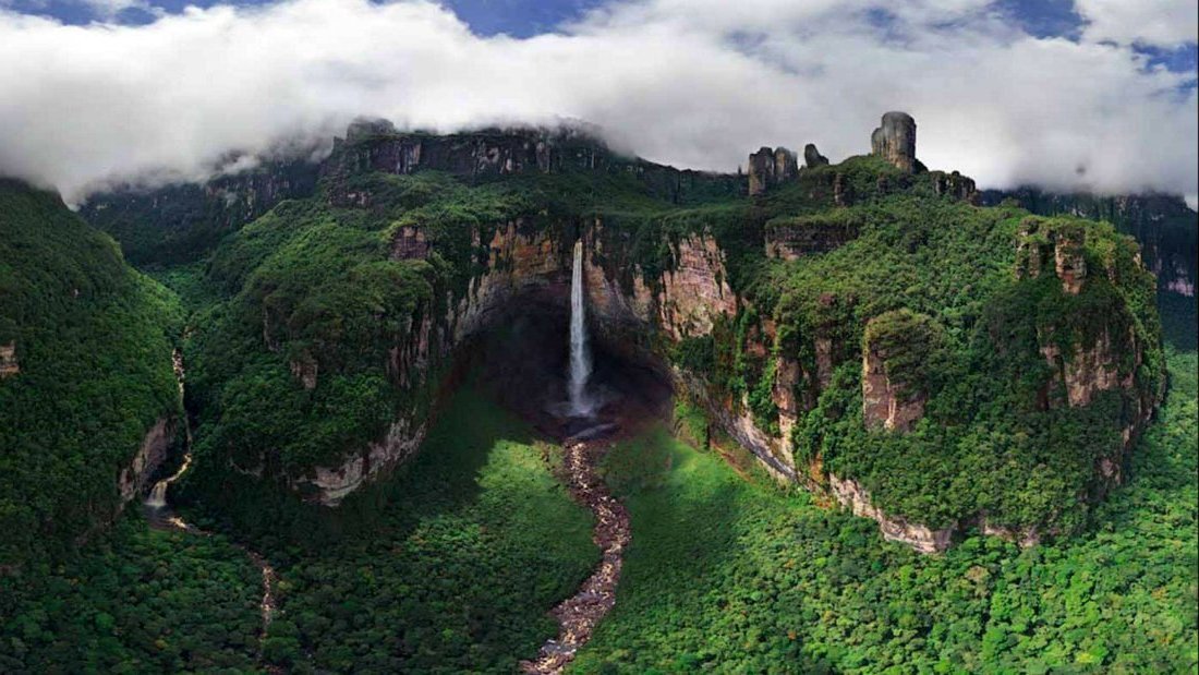 Venezuela, Salto Angel, plus haute chute d'eau du monde
