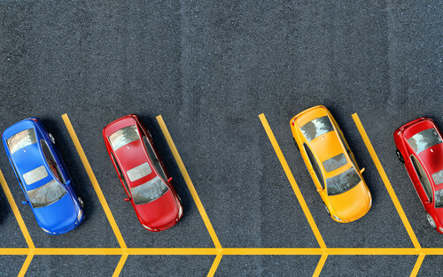 Parking aéroport de Lyon