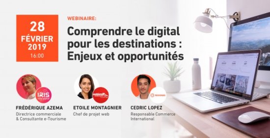 Webinaire sur les Enjeux du Digital pour les Destinations